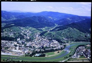 Gengenbach: Kinzigtal von Süden, mit Gengenbach