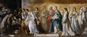 Der Tod der heiligen Klara