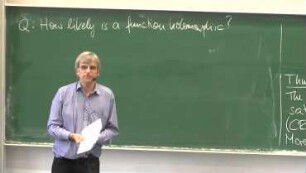 Cauchy-Riemann equation