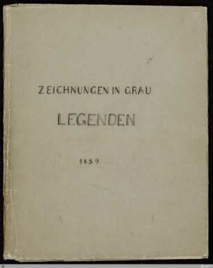 [Die Fibel] - [Sammelhandschrift] - Zeichnungen in Grau/Legenden - StGA-George I,0107 : [SW I: H8]