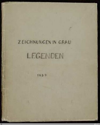 [Die Fibel] - [Sammelhandschrift] - Zeichnungen in Grau/Legenden - StGA-George I,0107 : [SW I: H8]