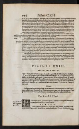 Psalmus CXIII.