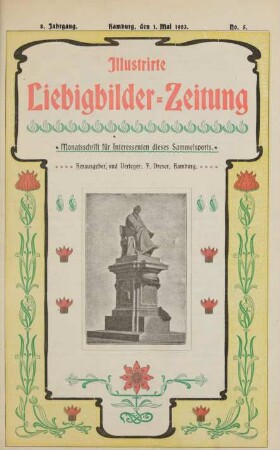8. Jahrgang. Hamburg, den 1. Mai 1903. No. 5.