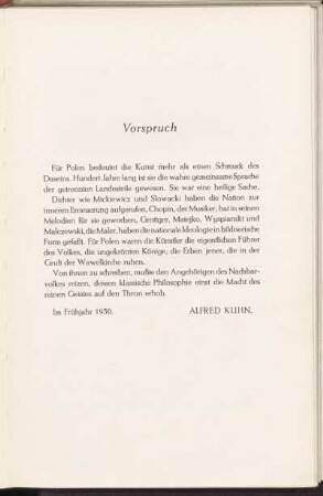 Vorspruch