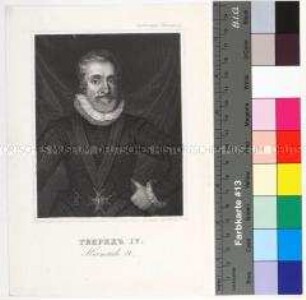 Porträt des Henri IV. König von Frankreich und Navarra