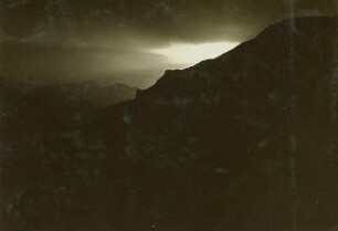 Italien. Dolomiten. Sellagruppe. Abendstimmung am Bindelweg