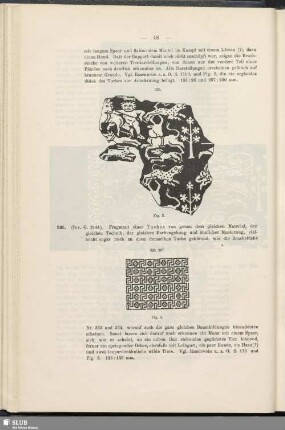 Fragment eines Tuches