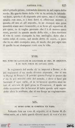 XVIII. Del Modo Di Lavorare Di Grosserie Di Oro, Di Argento, E Di Ogni Sorte Di Cotale Arte