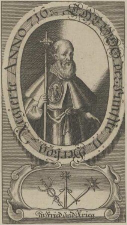Bildnis von Theodo II., Herzog von Bayern