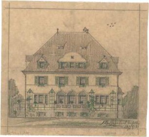 Reiffenstuel, Carl; Villa - Ansicht