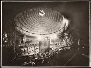 Großes Schauspielhaus (auch: Theater des Volkes, Friedrichstadtpalast), Berlin: Innenräume im Bau