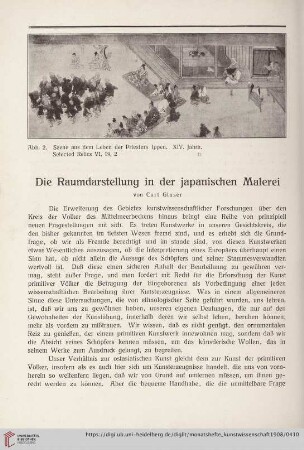 1: Die Raumdarstellung in der japanischen Malerei