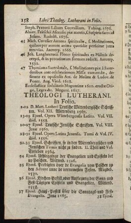158-309, Theologi Lutherani.