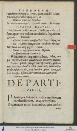 De Participiis