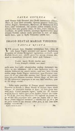 Imago Beatae Mariae virginis