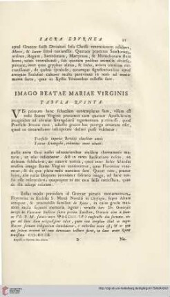 Imago Beatae Mariae virginis