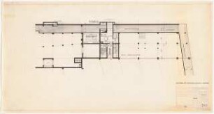 Geschäftshaus (Deutscher Lloyd), Kassel: Teil-Grundriss EG unten 1:100