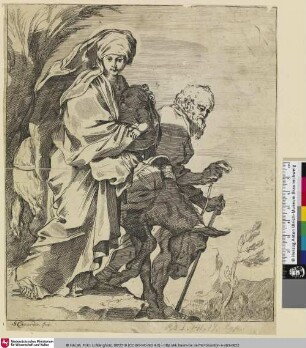 [La Fuite en Égypte.; Flucht aus Ägypten]