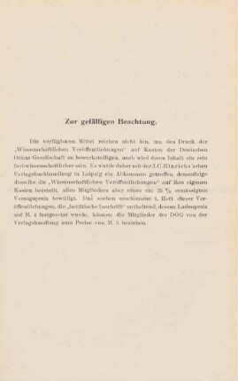Zur gefälligen Betrachtung