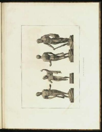 Tafel XXXVI: Römische Bronze-Statuetten aus Württemberg