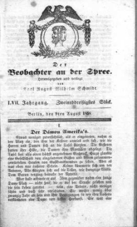 32. Stück, 9. August 1858