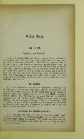 Erstes Buch. Die Urzeit. Die ältesten Völker und Reiche