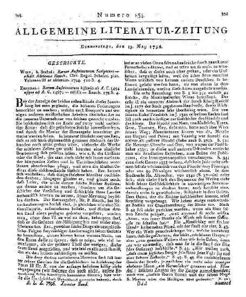 Rerum Austriacarum historia ab a. 1454-1467. Ed. A. Rauch. Wien: Stahel 1794