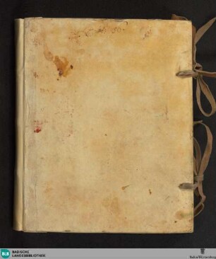 Medizinische, hauswirtschaftliche und alchimistische Rezepte, deutsch, lateinisch, französisch - Cod. Durlach 201