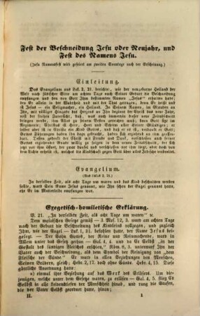 Die evangelischen Perikopen an den Sonntagen und Festen des Herrn : exegetisch-homiletisch bearbeitet, 2