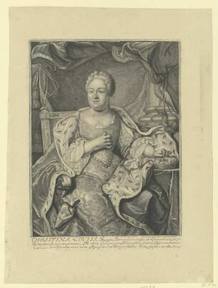 Bildnis der Christina Louise