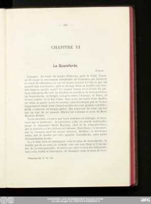 Chapitre VI Le Gourafarda.