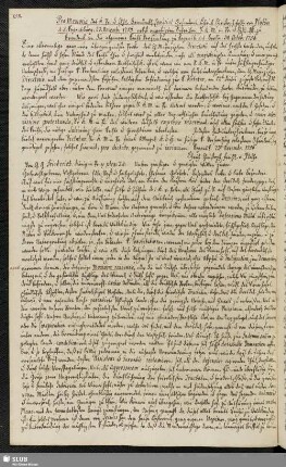 Pro Memoria ... d.d. Berlin 30. Octob: 1756.