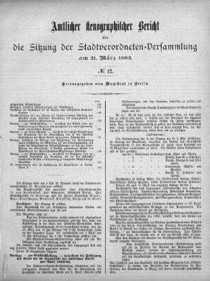 Nr. 12, 21.März 1883