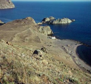 Lesbos. Skala Eresou, Burghügel - Sapphos Wiege