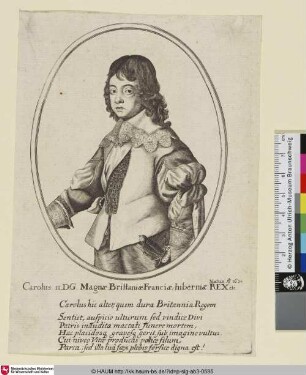 Carolus II D.G. [Charles II. König von England]