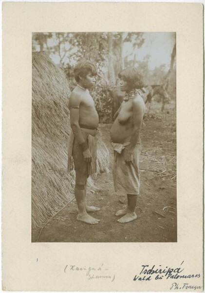 Guaraní couple (Chiripá) near Palomares