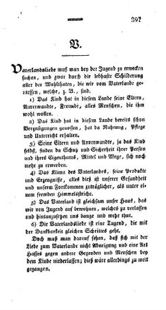 Vaterlandsliebe