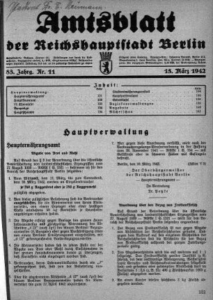 1942,11: Nr. 11, 15. März 1942