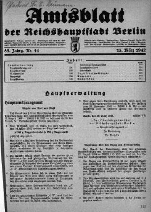 1942,11: Nr. 11, 15. März 1942
