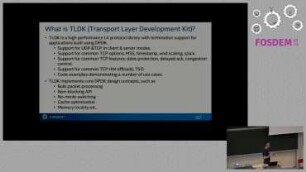 TLDK Overview: Transport layer kit