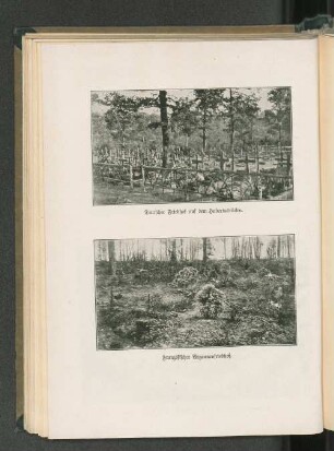Deutscher Friedhof auf dem Hubertusrücken.