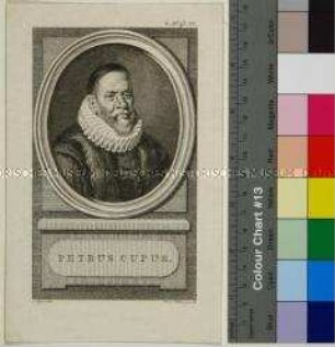 Porträt des Remonstrantenpredigers Petrus Cupus