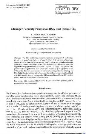 Stronger security proofs for RSA and rabin bits