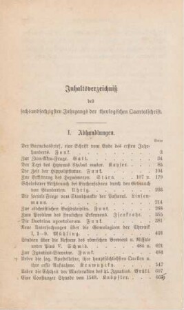 716-718 Inhaltsverzeichnis