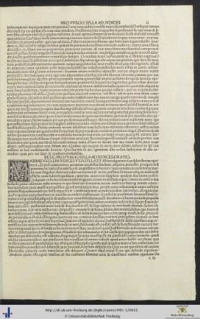 M.T.C. Pro Publio Sylla Ad Iudices Oratio