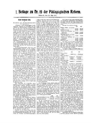 Unser Hamburger Atlas : 1. Beilage zu Nr. 19 der Pädagogischen Reform