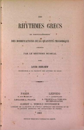 Précis d'une théorie des rhythmes. 2