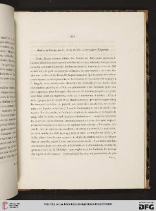 Arrivée de Cossédir sur les Bords du Nil - Domestiques Egyptiens