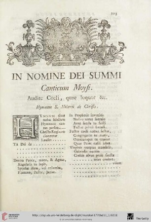 In Nomine dei Summi