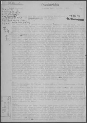 Steinbach (Hall) und Tullau: Inspektionsbericht 1955